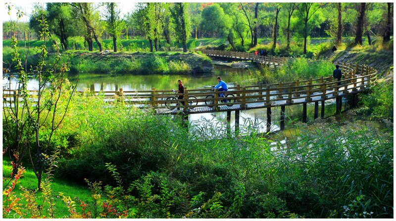 PARCO CENTRALE DI NANHU - Tangshan City (Hebei) - CINA