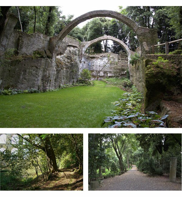 RESTAURO DI UN BARCO SEICENTESCO E DEL SUO SINGOLARE GIARDINO - Ariccia (Roma) - ITALIA