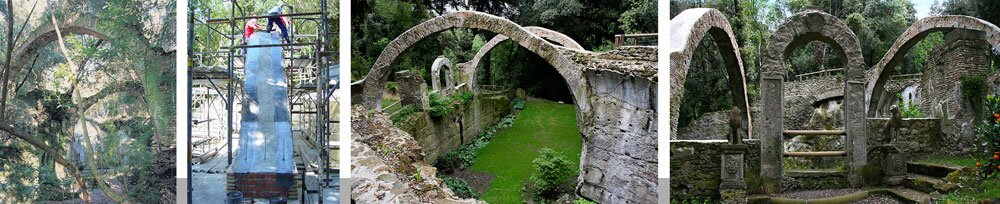 RESTAURO DI UN BARCO SEICENTESCO E DEL SUO SINGOLARE GIARDINO - Ariccia (Roma) - ITALIA